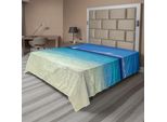 Abakuhaus Lenzuolo Nautico, Spiaggia Tropicale Esotica Nelle Filippine, Orizzonte Dell'isola, Concetto Di Paradiso Estivo, Lenzuolo Morbido E Confortevole Per Un Letto Decorativo, 1 Pezzo, 244 Cm X 205 Cm, Turchese Crema