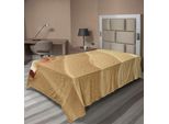 Abakuhaus Lenzuolo Con Conchiglie, Wenig Seashell Su Sabbia Dorata, Tema Marino Spirituale, Stampa Artistica Costiera, Lenzuolo Morbido E Confortevole Per Un Letto Decorativo, 1 Pezzo, 260 Cm X 168 Cm, Marrone Sabbia