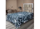 Abakuhaus Lenzuolo Diamante, Sfondo A Rombi Atomi Di Carbonio In Struttura Oggetti Fisici Superlativi, Lenzuolo Morbido E Confortevole Per Un Letto Decorativo 1 Pezzo 190 Cm X 100 Cm, Grigio