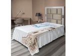 Abakuhaus Lenzuolo Seagulls, Stile Scrapbook, Ritagli E Disegni Marini Incollati, Nuvole Di Gabbiani, Stile Nautico, Morbido E Confortevole, Lenzuolo Superiore Per Un Letto Decorativo, 1 Pezzo, 260 Cm X 168 Cm, Marrone, Crema, Blu