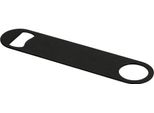 Apribottiglie "Speed"" - Apribottiglie Piatto In Acciaio Inox 18 Cm - Perfettamente Adatto Alle Superfici Magnetiche - Nero Opaco"