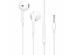 Cuffie Stereo (MH156) - Jack 3,5 Mm Con Microfono - Bianco (Confezione Bulk)