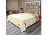 Abakuhaus Lenzuolo Cadente, Foglie Autunnali, Rami Di Alberi Romantici, Silhouette, Effetto Bokeh, Illustrazione, Lenzuolo Morbido E Confortevole Per Un Letto Decorativo, 1 Pezzo, 244 Cm X 205 Cm, Multicolore