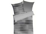 Kaeppel Biber Biancheria Da Letto Reversibile Timeless 135X200 Cm + 80X80 Cm Peltro