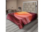 Abakuhaus Lenzuolo Paesaggistico, Antelope Canyon Inferiore - Profonda Gola Tra Le Scogliere Incisa Con Stampa Artistica Erosiva, Morbido E Confortevole Lenzuolo Superiore Per Un Letto Decorativo 1 Pezzo 266 Cm X 260 Cm, Viola Tan