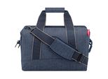 Reisenthel Borsa A Tracolla Borsa Da Viaggio Allrounder Herringbone Dark Blue Blu Scuro