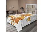 Abakuhaus Lenzuolo Unicorno, Fantastica Cameretta Per Bambini Con Fate E Unicorni, Cameretta Da Favola Per Bambine, Morbido E Confortevole Lenzuolo Superiore Per Un Letto Decorativo 1 Pezzo 260 Cm X 168 Cm, Multicolore
