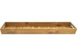 Vassoio Di Servizio/Decorativo Xxl In Legno Naturale - Lunghezza Circa 95 Cm