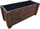 Fkl Design Home Deco D24 Fioriera In Legno (80X30X35 Cm, Palissandro)
