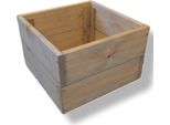 Fkl Design Home Deco Fioriera In Legno Verde D23 (40 X 40 X 28 Cm)