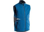 Gilet In Softshell, Azur Blue/Anthracite Grey, Taglia 4XL