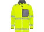 Giacca A Strati Intermedi Ad Alta Visibilità, Neon Yellow/Cement Grey, Taglia M