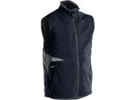 Gilet In Softshell, Blu Notte/Grigio Antracite, Taglia 4XL