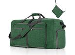 Borsa Da Viaggio Pieghevole A Mano, Borsa Sportiva Unisex, Borsa Da Viaggio Per Il Fitness, Borse Da Viaggio Di Grande Capacità 85L, Colore: Verde