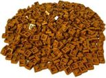 Lego® 1X1 Piastre Da Costruzione Oro - 3024 Nuovo! Quantità 100X