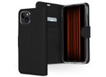 Cover Per Iphone 15 Plus - Pelle Finta - Custodia Flip Flap Accezz - Nero