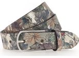 Vanzetti Pelle Cintura 25Mm Kid's Belt W80 Gold - Multi Multicolore