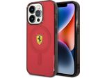 Ferrari Fehmp14Xurkr Custodia Rigida Per Iphone 14 Pro Max 6.7 Czerwony/Rosso Traslucido Magsafe