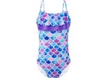 Ragazze Costume Da Bagno Intero Taglia 134-140 Cm Costume Da Bagno Costume Da Sirena Modello Estate Costume Da Bagno