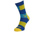 Calze Silvini Bardiga UA1642 - Blu Navy E Lime - Taglia 36-38