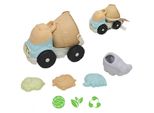 Woopie Green Kit Sabbia Secchio Per Camion 7 El. Materiale Biodegradabile