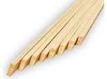 Bastoncini Di Legno Appuntiti Quadrati 350X4X4 Mm Spiedini Per Barbecue Spiedini Per Kebab Spiedini Per Artigianato E Casa (150 Pezzi)