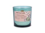 Candela Profumata Pro Nature Con Stoppino In Legno - 100X100Mm Eucalipto-Menta