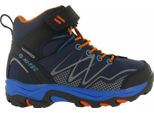 Hi-Tec - Scarpe Da Trekking Da Bambino "Blackout"" FS10015 (32 Eu) (Blu Navy/Arancio/Blu Lago)"