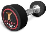 Manubrio A Una Mano Sedco Sport Round Rubber 10Kg 10 Kg