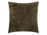 Cuscino Di Flanella "Zoa"" - Verde Cachi - 40X40 Cm - Atmosphera CréAteur D'intéRieur"