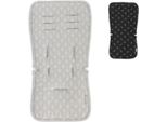Coprisedile Passeggino Lorelli, Universale, Elastico, Aperture Per Cinture Extra Grigio
