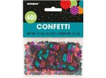 Unique Party - Coriandoli "Cheer"", 40° Compleanno - Foil SG24172 (Taglia Unica) (Colorato)"