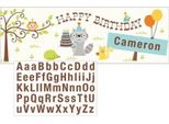 Creative Party - Foresta - Bandiera, Buon Compleanno 79-Pack Set - Plastica SG24624 (Taglia Unica) (Colorato)