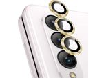 Per Samsung Galaxy Z Fold5 5G Vetro Protettivo Fotocamera Lente Vetro Duro H9 Oro