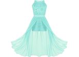 Ragazze Abito Da Sera Dimensioni 122-128 Cm Dolce Principessa Abiti Da Ragazza Fiore Per Festa Matrimonio Damigelle D'onore Festa Bambini Jumpsuit