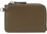 Marc O'polo Pelle Portacarte Tuure Zip Wallet Dark Brown Marrone Scuro