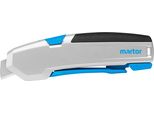 Martor Coltello Di Sicurezza Con Rientro Lama E Lama Trapezoidale Corta, Secupro 625, Cutter Professionale, Alluminio, Per Destrorsi E Mancini