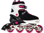 Pattini In Linea Champz Per Ragazzi - Pattini In Linea Pro Nero/Rosa - Taglia 33-37 Eu (Max 60 Kg)