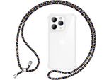 Custodia Con Cinturino Per Iphone 15 Pro Max Custodia Per Telefono Cellulare Da Appendere Alla Catena Del Telefono Cellulare Cavo Per Custodia Nero Colorato