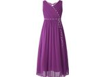 Ragazze Principessa Abito Da Sera Dimensioni 164 Cm Festive Lungo Flower Girl Dress Wedding Beaded Bow Chiffon Dress
