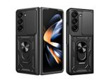 Samsung Galaxy Z Fold 6 Cover - Plastica - Imoshion Custodia Rigida/Supporto - Nero