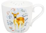 KöNitz Becher Winter Fawn, Tasse, Reh, Bone China, Bunt, 450 Ml, 11 2 057 2784
