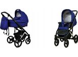 BabyLux® UZO | 2in1 Kinderwagen Bambimo | Sailor Blue | Kombikinderwagen | Kinderwagenset | Buggy +