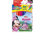 Pennarelli Bifacciali 10 Colori Minnie Colorino