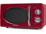 Mikrowelle 700 W rot 20 L