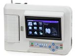 ECG600G Dispositivo Ecg Digitale A 6 Derivazioni Con Stampante Macchina Ecg A 12 Derivazioni Elettrocardiografo Lcd A Colori Touch Usb Software Pc
