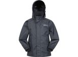 Mountain Warehouse - Giacca "Pakka Ii"", Impermeabile Per Bambini MW1560 (146-152) (Nero)"
