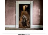 Poster Per Porta Halloween Zombie Decorazione Inquietante Effetto Horror Spavento Atmosfera Inquietante Copriporta Design Realistico Dettagli Spaventosi, Colore: Multicolore