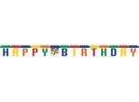 Creative Party - Blocco Da Costruzione - Bandiera, Buon Compleanno - Carta SG26330 (Taglia Unica) (Colorato)