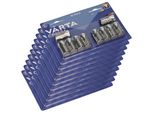 100X CR123A Varta Batteria Al Litio 3V Foto Blister